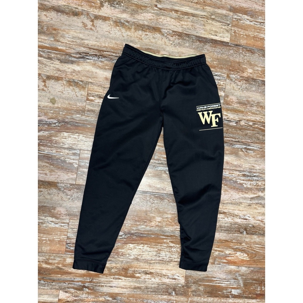 Mens Nike Wake Forest Demon Deacons On-Field Athletic Pants Size Large Black